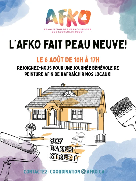Journée Bénévole de peinture