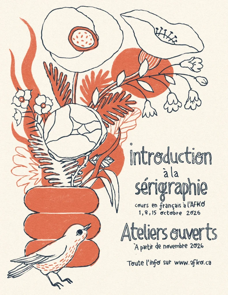 Cours de sérigraphie