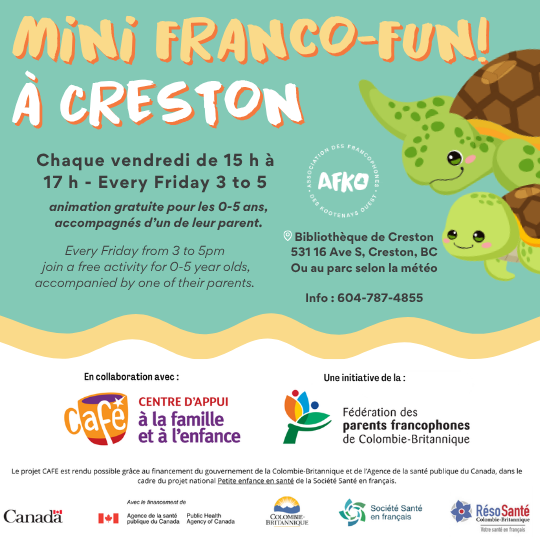 Les Mini Franco-Fun à Creston